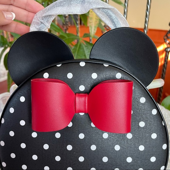 ‼️SOLD‼️ Disney x Kate Spade Minnie Mouse Crossbody Bag 🐭♠️ - Picture 14 of 17